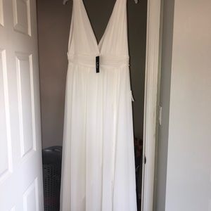 White Lulu’s Dress. Perfect for wedding reception!